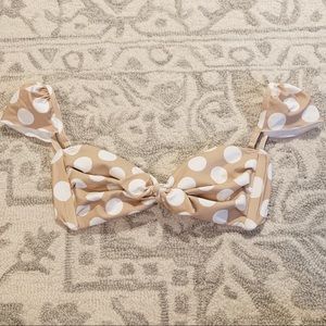 Montce Swim Cabana Top in Polka Dot